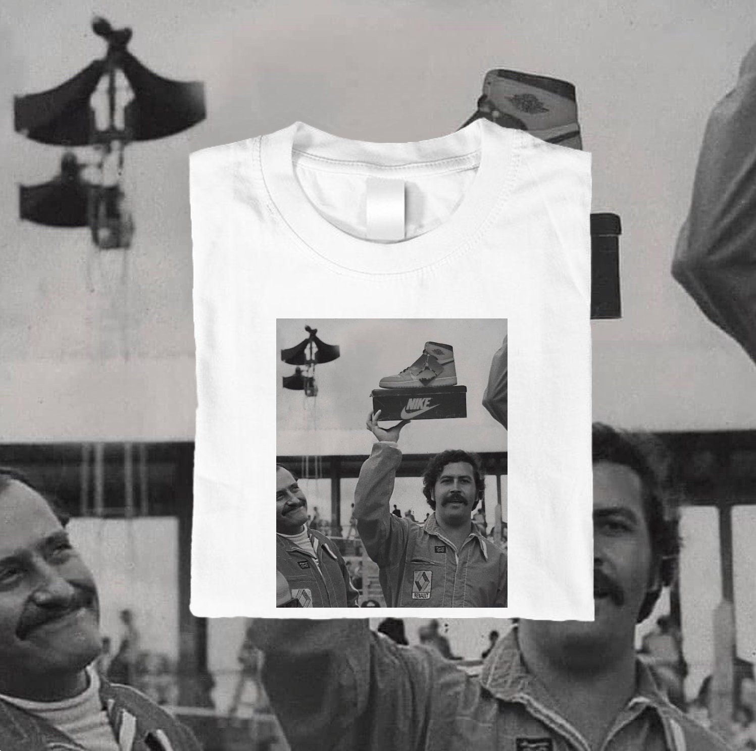 Pablo Escobar Nike Jordan 1 T Shirt - Etsy