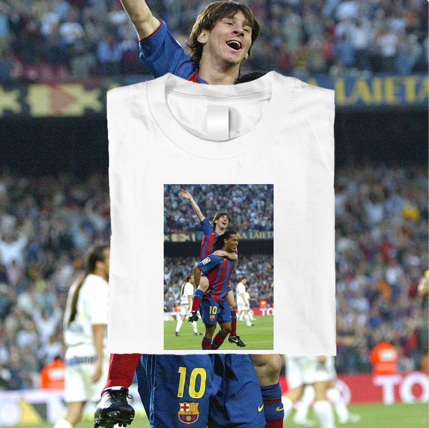 Ronaldinho X Messi Goal Celebration 