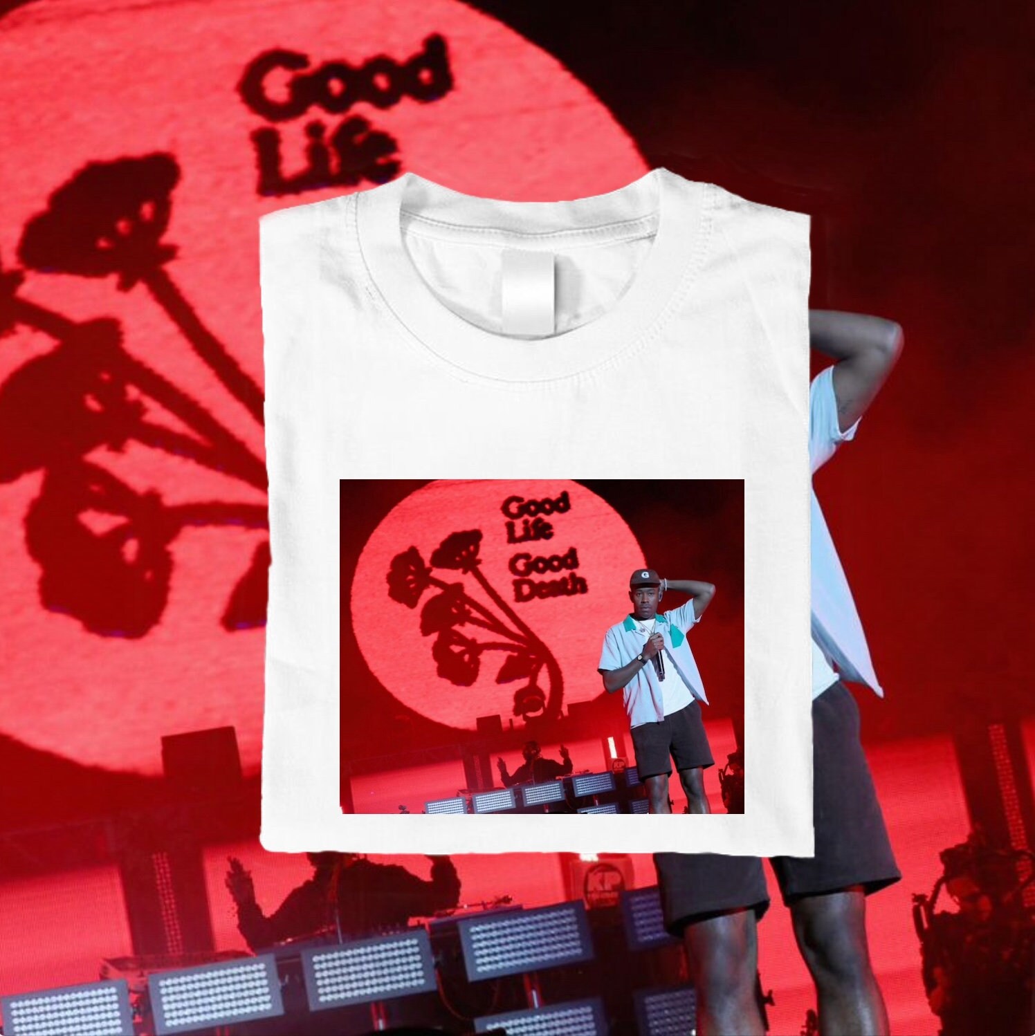 Tyler the Creator White T-shirt | Etsy