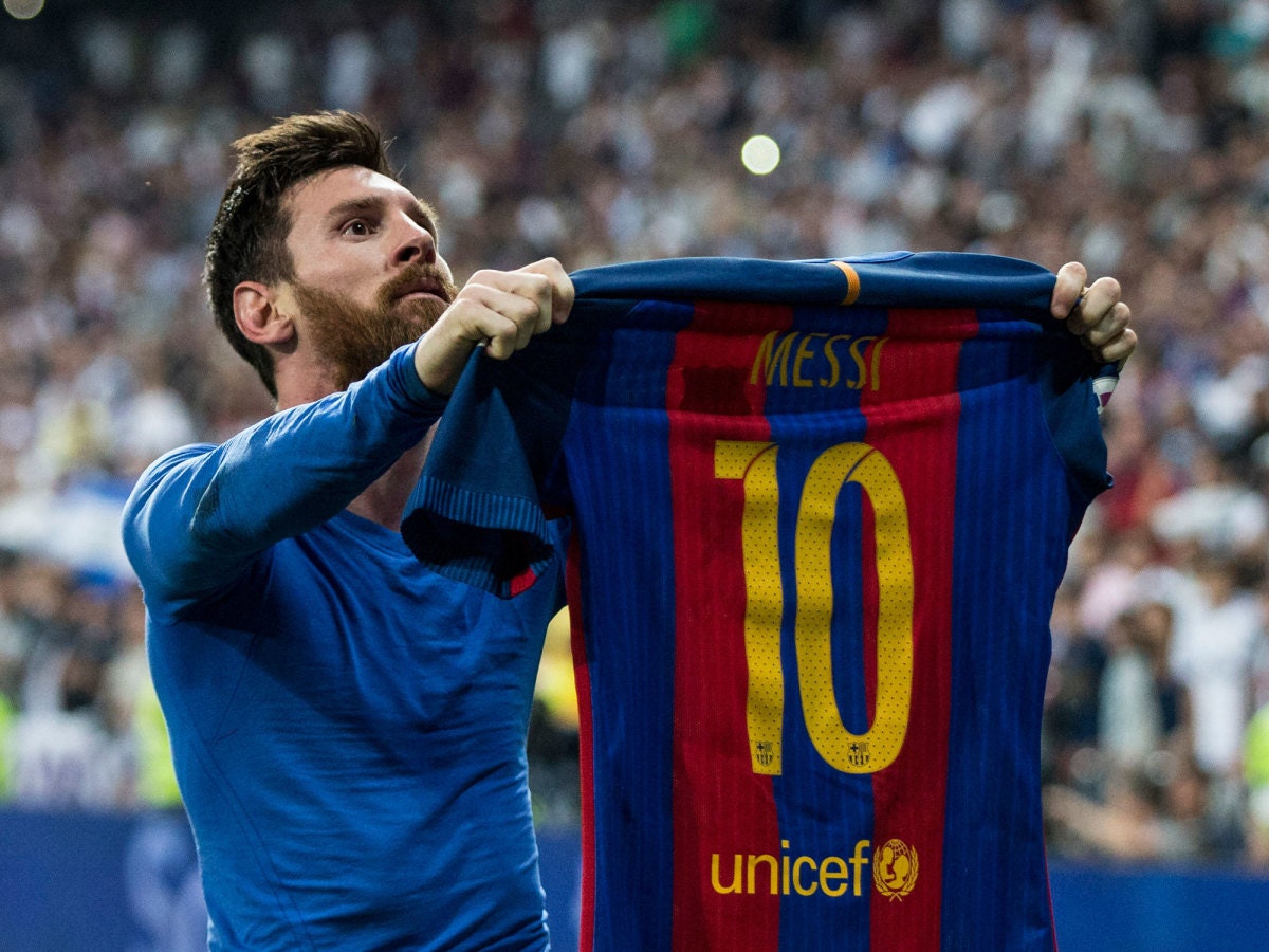 Lionel Messi Holding Shirt Celebration White T shirt Etsy