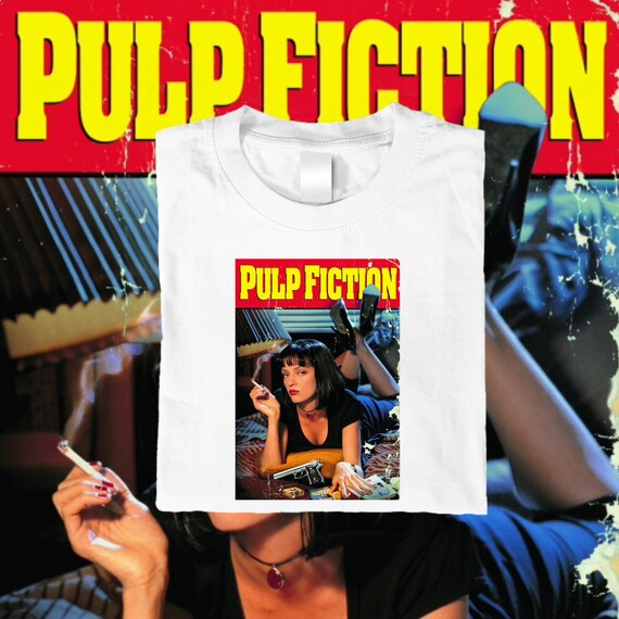 pulp fiction poster t shirt