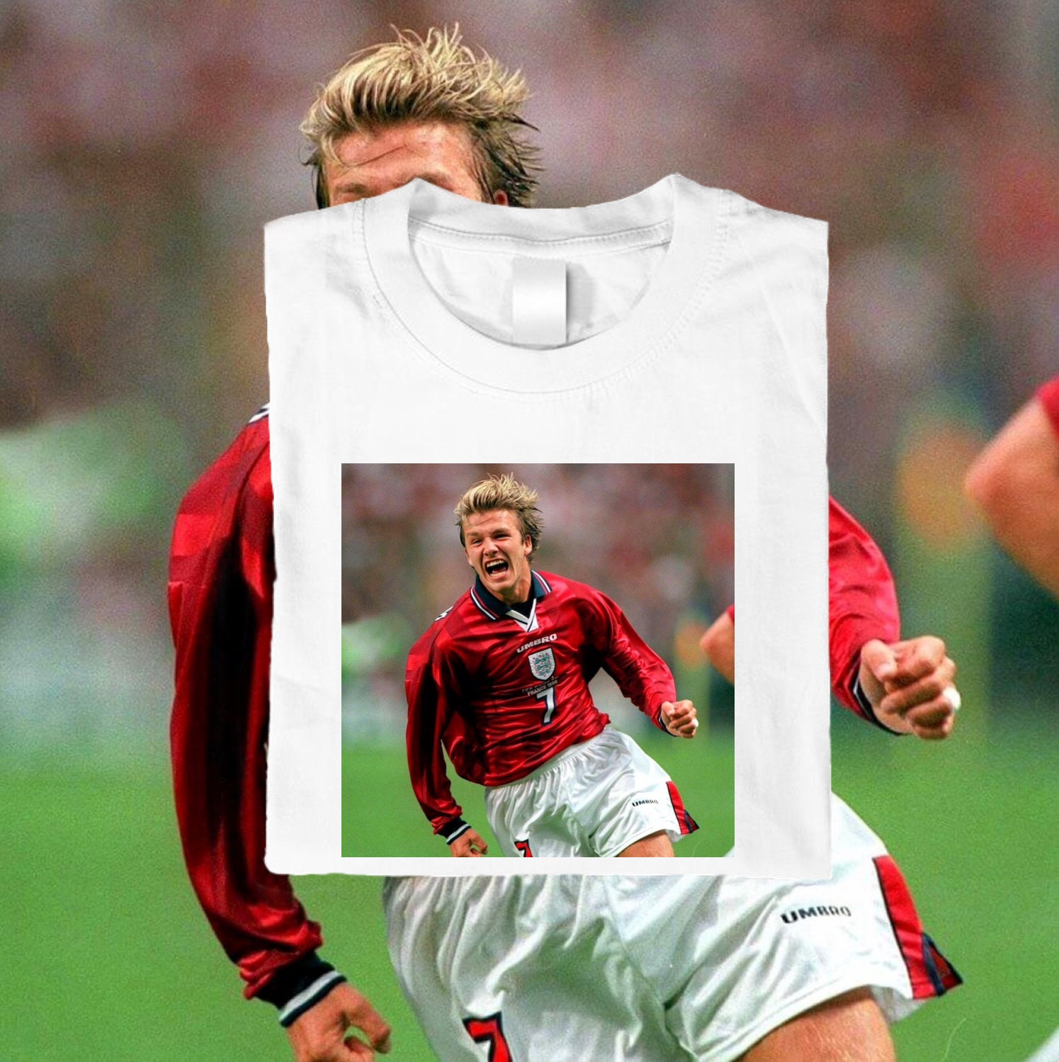 david beckham white t shirt
