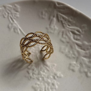 Hollow adjustable ring