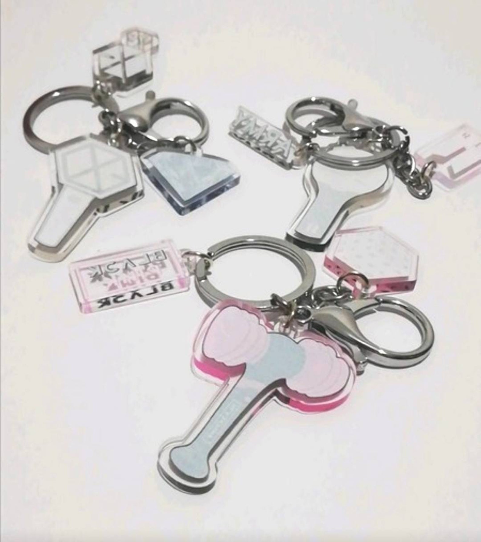 Kpop Lightstick Keyring Keychain BTS Blackpink EXO Etsy