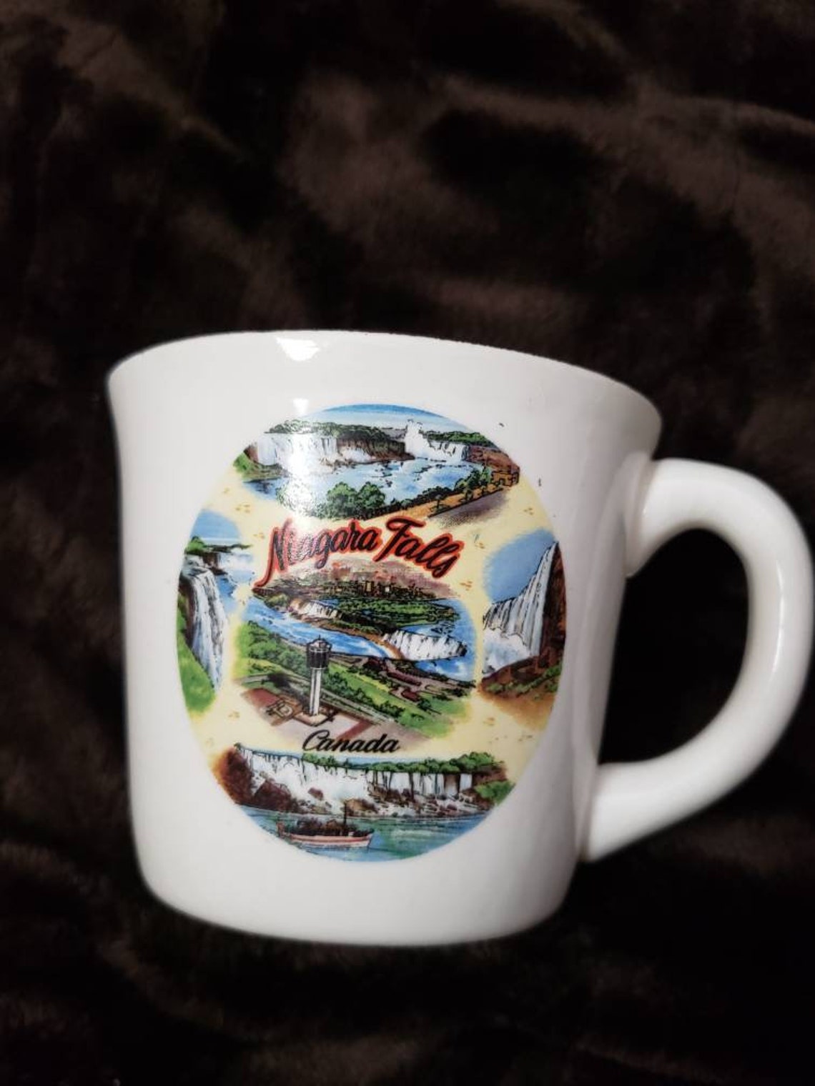 Niagara Falls Canada Vintage Coffee Cup - Etsy