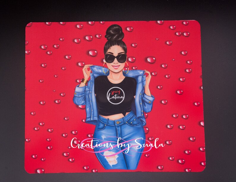 Download Christmas Customized Spanish Hispanic Woman Birthday Quincea U00f1era Red Gift Mousepad Latina Spicy Latina Svg Png Sublimation Computers Peripherals Electronics Accessories