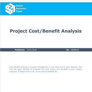 Project Cost/Benefit Analysis