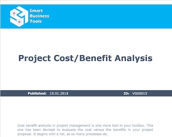 Project Cost/Benefit Analysis