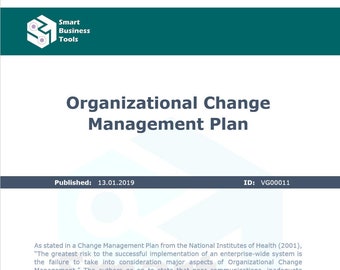 Organizational Change Management Plan