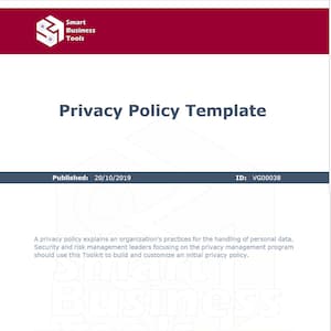 Privacy Policy Template