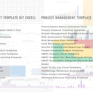 Project Management Template Bundle 2026 | Gantt Chart, Kanban Board ...