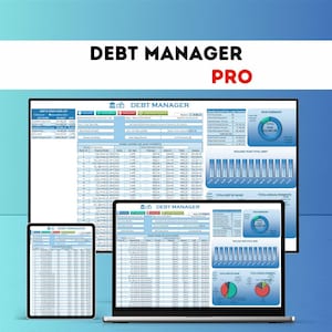 Debt Payment Tracker | Excel Template for Personal Finance