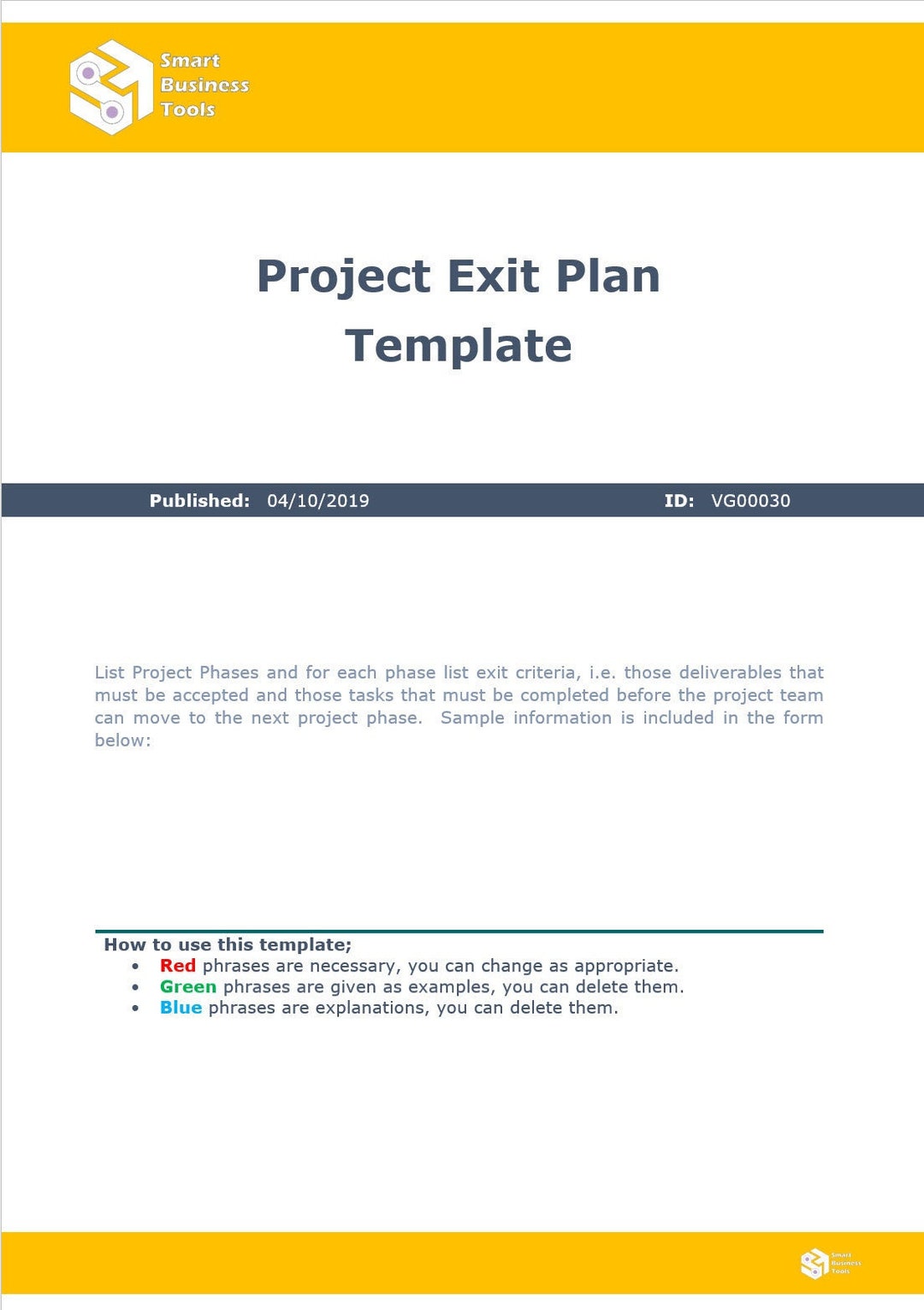 Exit Criteria For Project Closure Exit Criteria For Project Closure