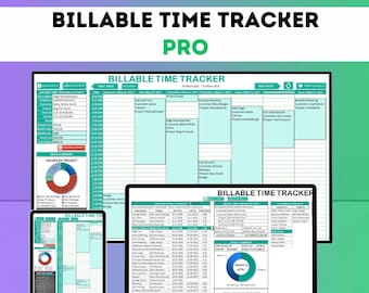 Billable Time Tracker - Freelance Work & Project Hours Log