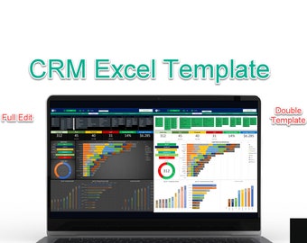 CRM Excel Template: Customer Relationship Management Database