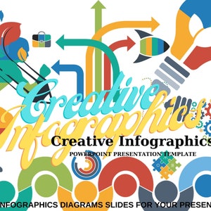 Infografiken Kreative Ideen Powerpoint-Vorlage, Powerpoint Business-Vorlage, Business PPT, Kreative PPT, Powerpoint-Vorlagen Design-Ideen