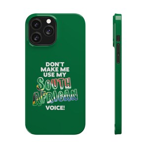 South African Voice Slim Phone Cases