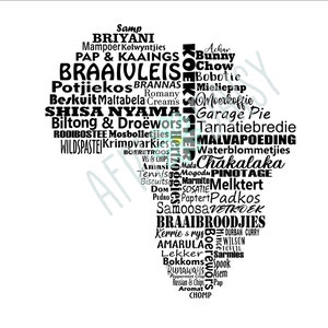 Digital File - South African Food Favorites