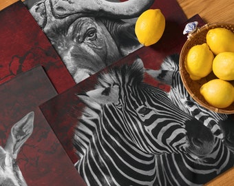Safari Animals 2 Placemat Set