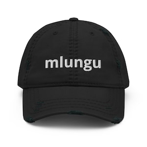 Mlungu Distressed Dad Hat