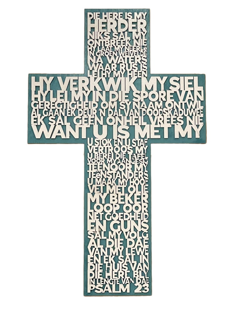 Psalm 23 In Afrikaans