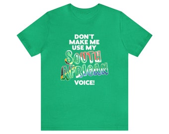 South African voice Unisex Jersey Short Sleeve Tee
