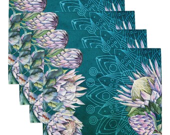 Purple Protea Placemat Set