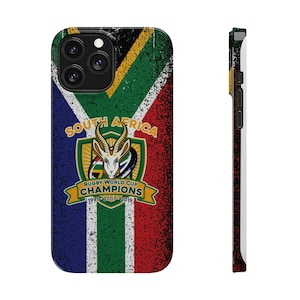 Rugby World Cup Champs Slim Phone Cases