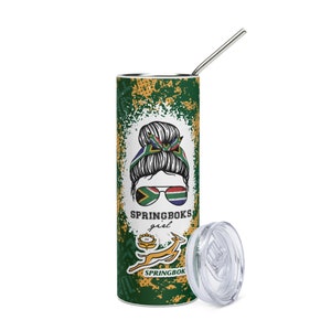 Springbok Girl Stainless steel tumbler