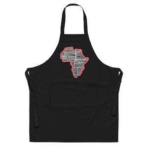 South African Food Favorites Organic cotton apron