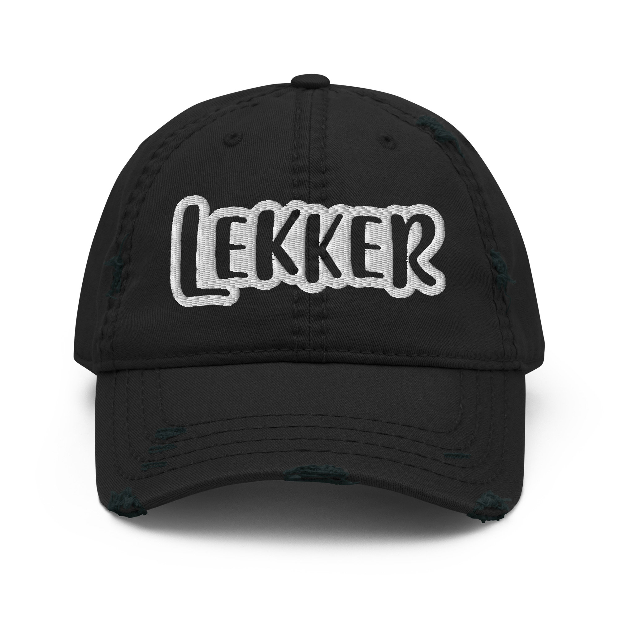 Lekker Distressed Hat - Etsy UK