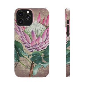King Protea Slim Phone Cases