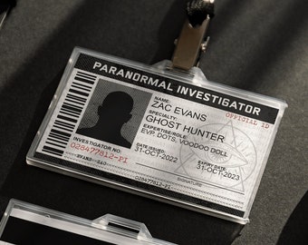 Paranormal and Cryptid ID | Instant & Customizable Digital Template | PNID OCLT