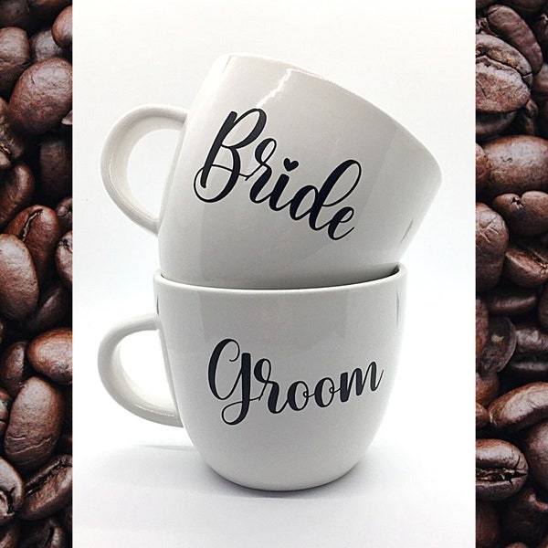 Custom Coffee Mug, Personalized Coffee Mug, Giant Coffee Mug, Bride and Groom Gift,  Giant Teacup, Personalized Tea Mug, Bridal Shower Gift