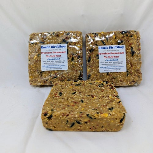 Premium Homemade Nomelt Suet Classic Blend 4 Pack Etsy