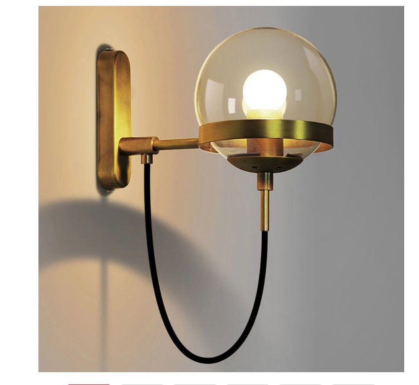 Loft LED Wandleuchte Innendekoration Schlafzimmer Wandlampen | Etsy