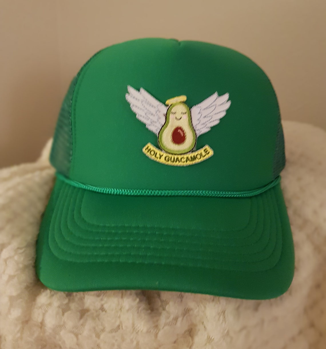 Holy Guacamole Trucker Hat Multiple Colors Available Etsy