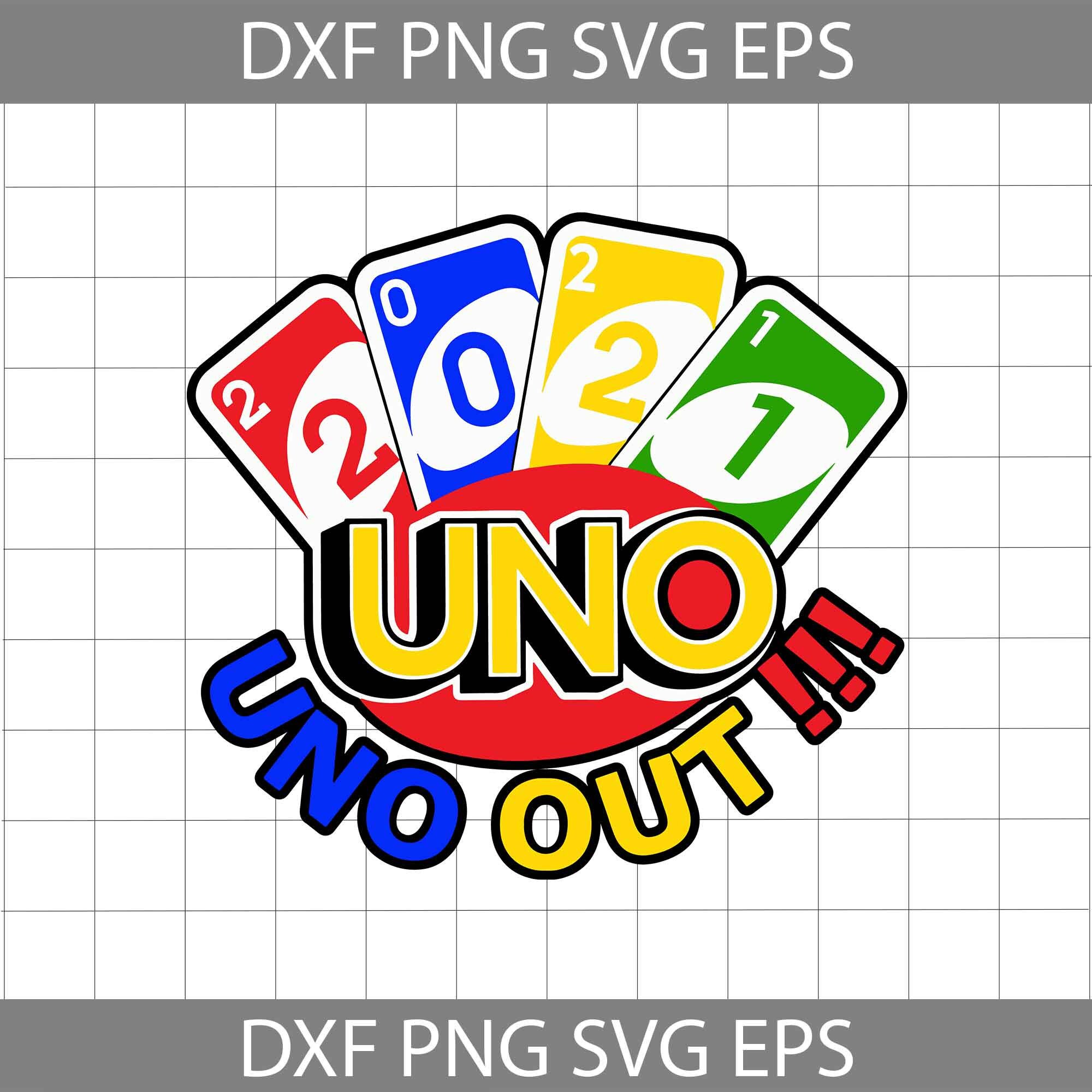 2021 Uno Out Svg Uno Svg uno Card Svg Cricut File Clip | Etsy