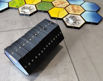 Speelveldhouder zeshoekig frame voor Kolonisten van Catan - magnetisch