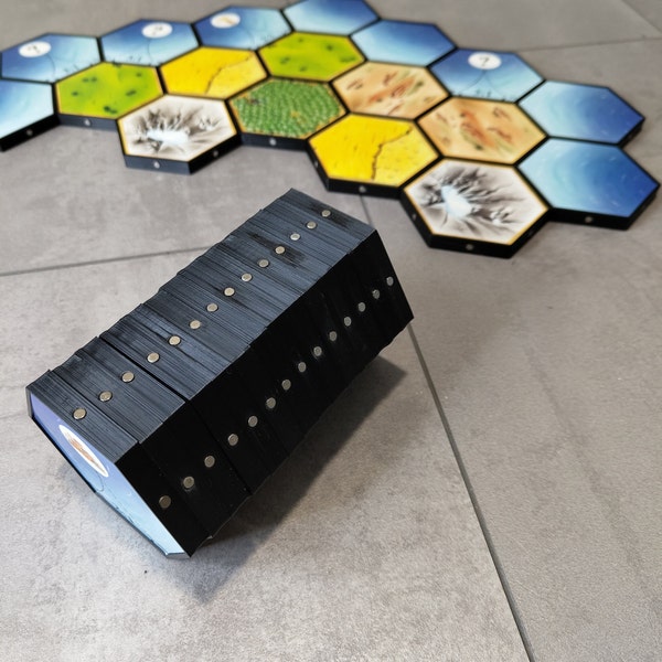 Spielfeldhalter Hexagon-Rahmen für Siedler von Catan - magnetisch