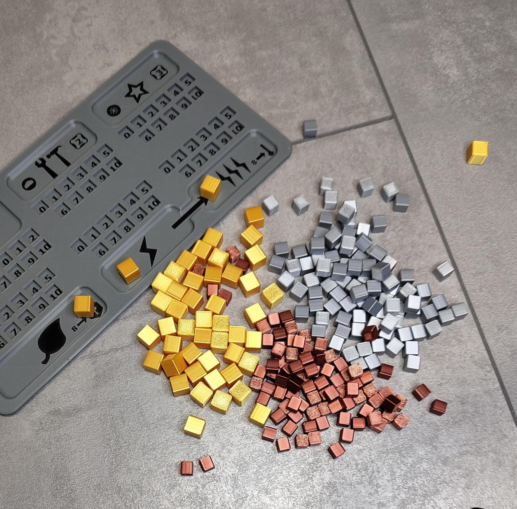 Terraforming mars metal cubes - Etsy 日本