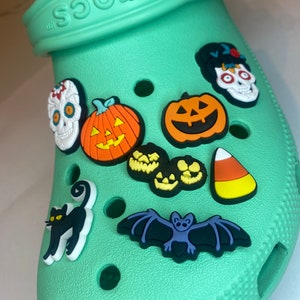 halloween croc jibbitz