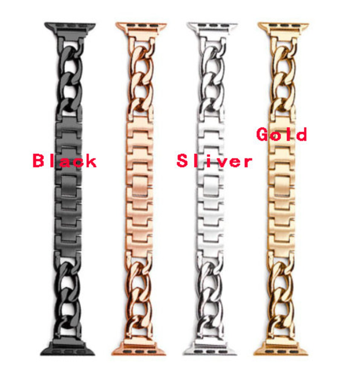 Gold Apple Watch Band Apple Watch Band Chain Apple Watch Etsy