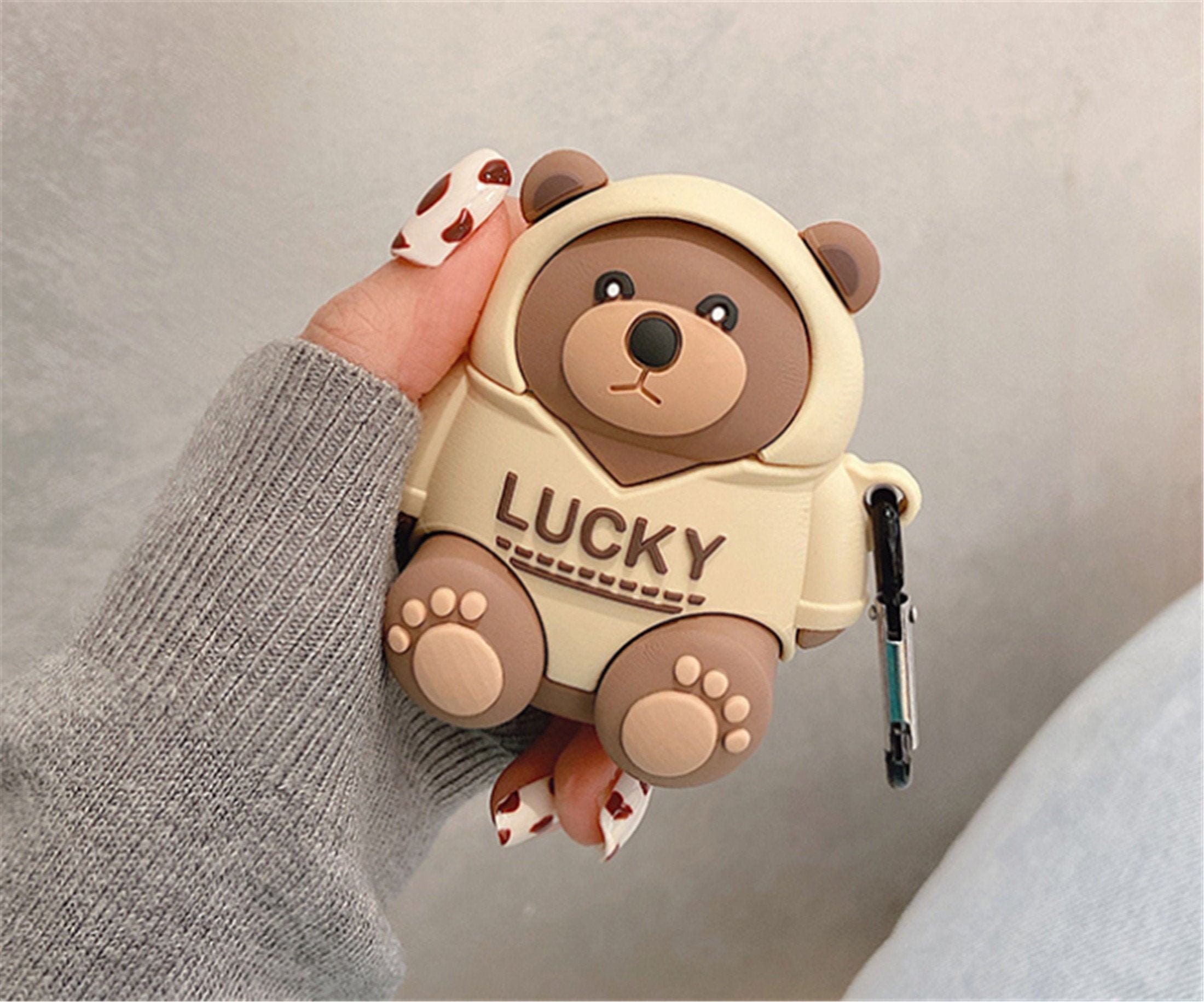 Funda de airpods oso airpods 1 2 3 pro caja auriculares Etsy