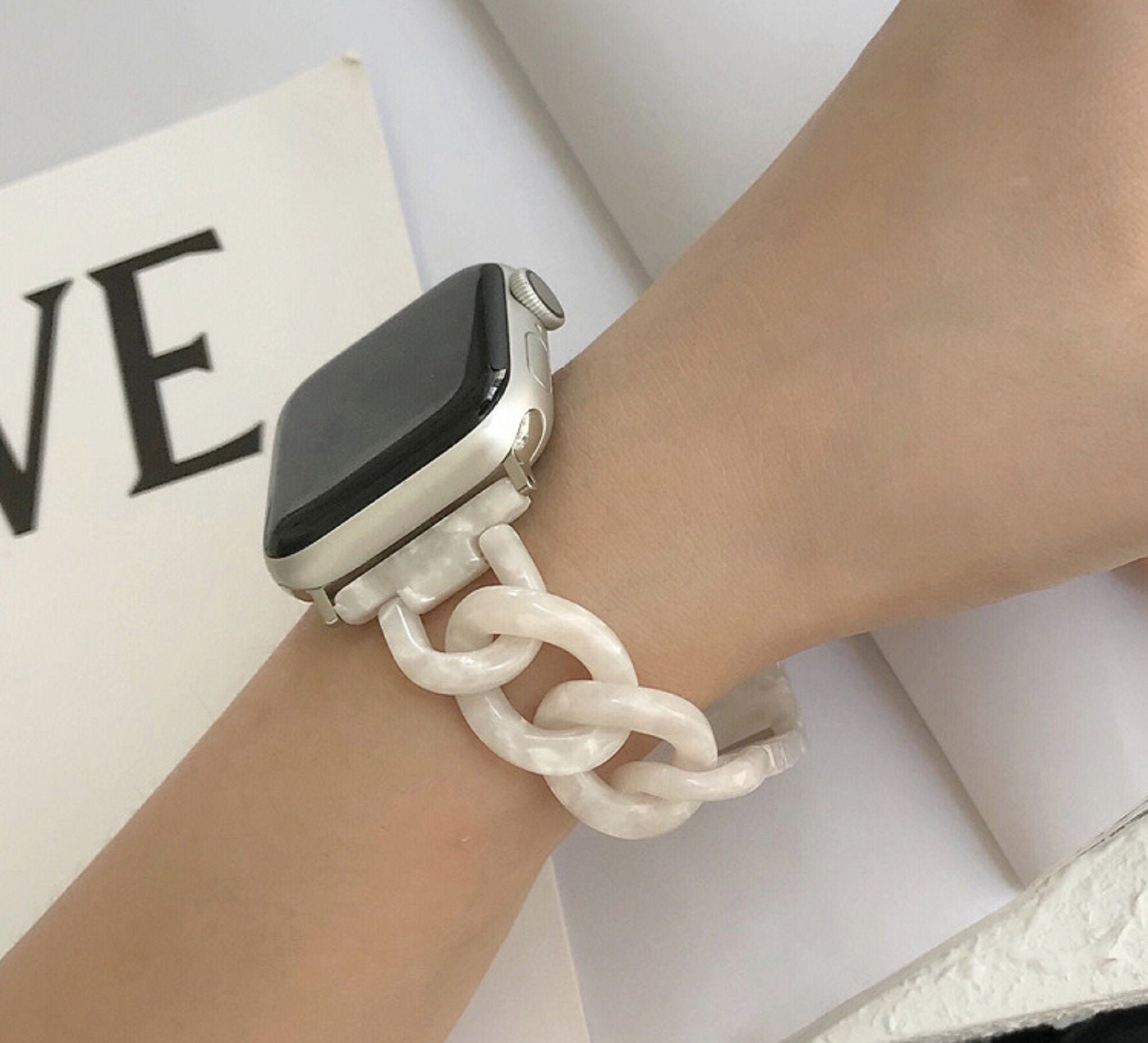 White Apple Watch Band, Apple Watch 