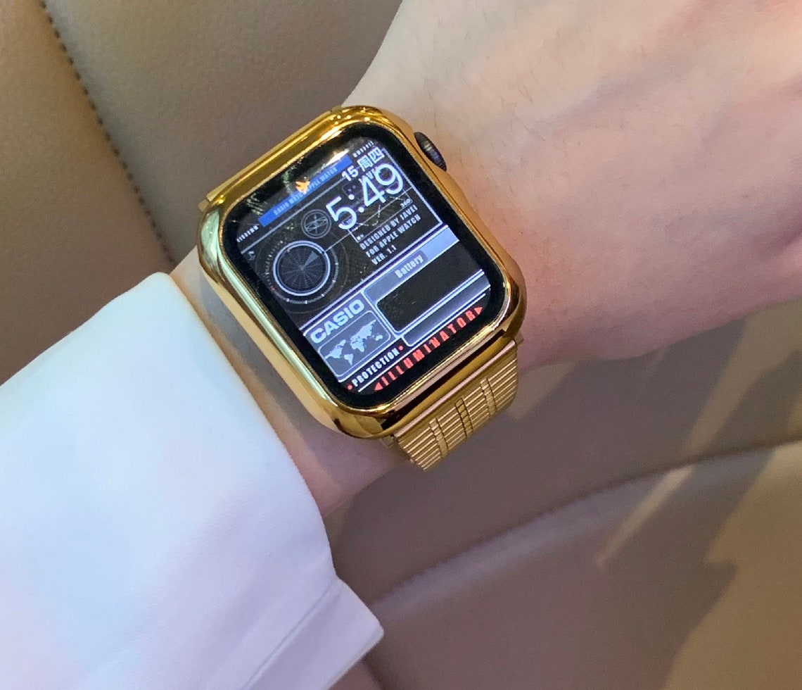 Gold Apple Watch Band Luxury Iwatch Band Apple Watch Band - Etsy UK