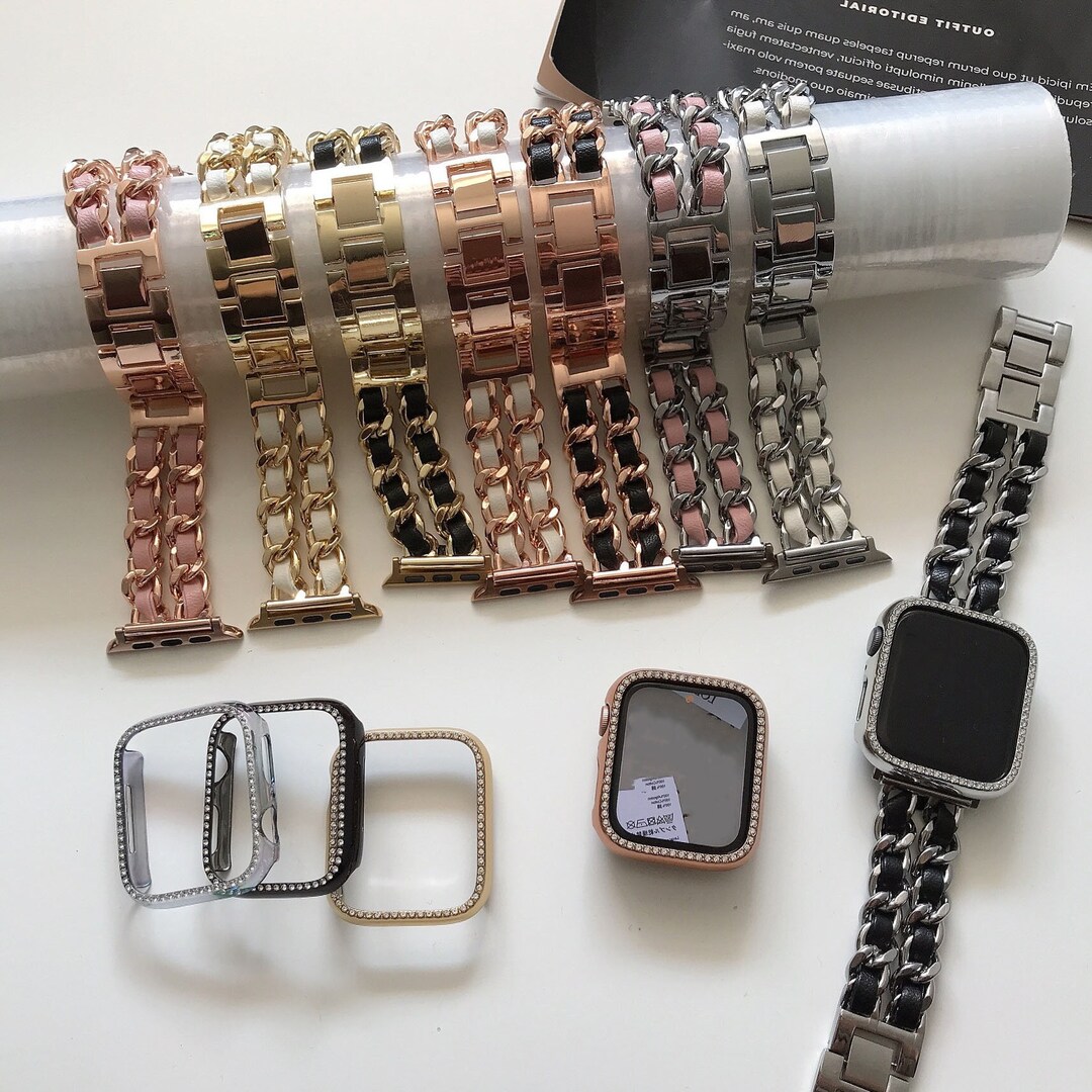 Woven Apple Watch Band Gold Apple Watch Band 38mm 40mm 42mm Etsy