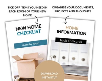 New Home Checklist and Information Book Bundle (PDF)