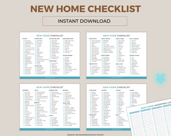 New Home Essentials Checklist. Room by Room Household Items. Home Starter Kit for New Home Owners. New Apartment List. Home Inventory | PDF