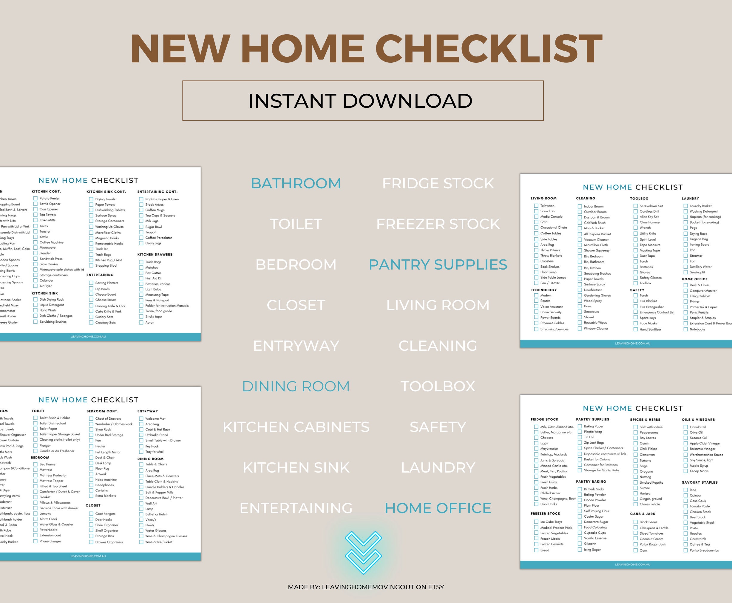 New Home Essentials Checklist: 11 Must-Haves You Need After a Big